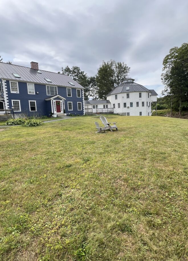 Outside view of Event venue lyme New-Hampshire
